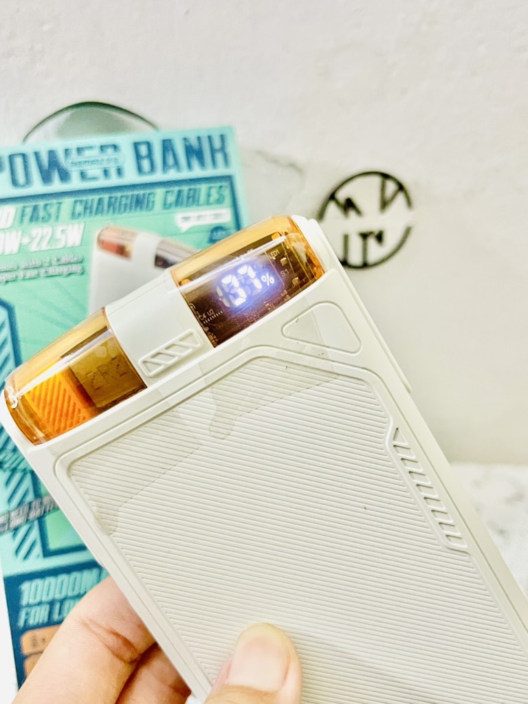 PIN SẠC NHANH 22.5W REMAX RPP-53 10.000MAH DỰ PHÒNG PD QC3.0 KÈM CÁP LIỀN PIN CHÍNH HÃNG (20)
