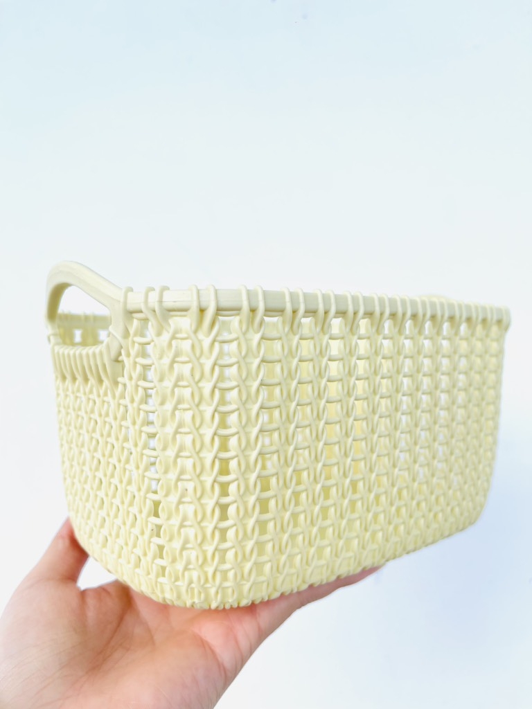 GIỎ ĐỰNG ĐỒ MINI GIẢ MÂY 21cm (1)