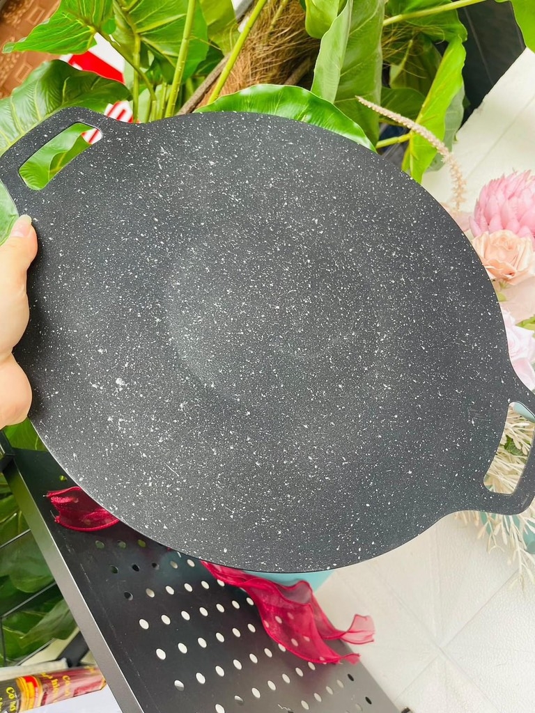 CHẢO NƯỚNG VÂN ĐÁ BBQ SIZE 34cm (5)