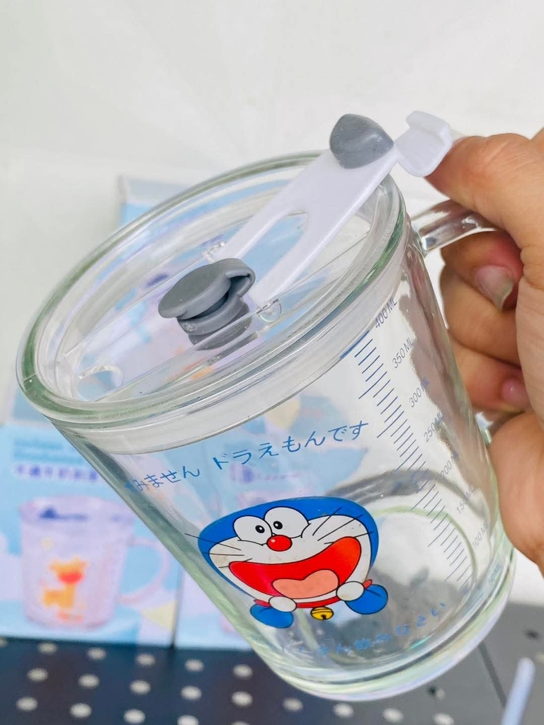 Cốc Chia Vạch Thuỷ Tinh Có Ống Hút (2)
