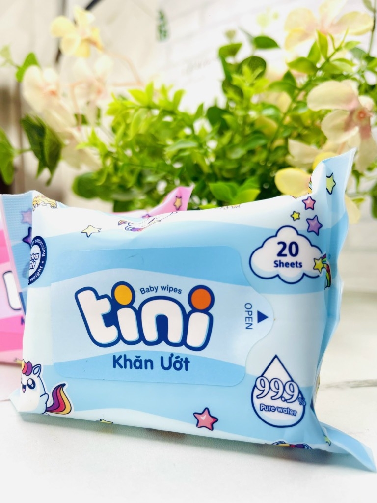 BỊCH KHĂN ƯỚT 20 TỜ CHO BÉ HÀNG CTY NANO