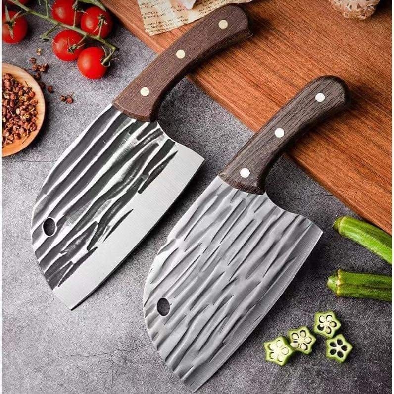 Dao Chặt Xương Cá Mập Cán Gỗ Mẫu Thường (2)