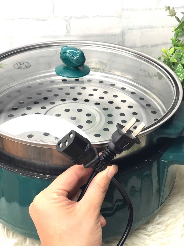 NỒI LẨU ĐIỆN ĐA NĂNG CHỐNG DÍNH 28cm (12)