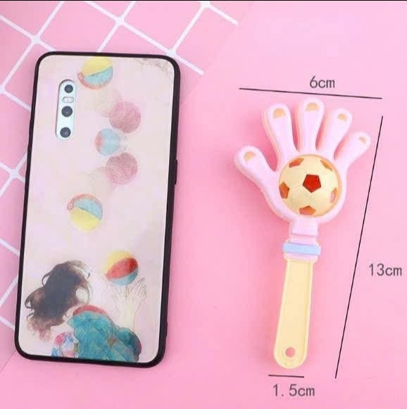 Lục lạc cầm tay hình quả bóng đá Cho Bé (1)