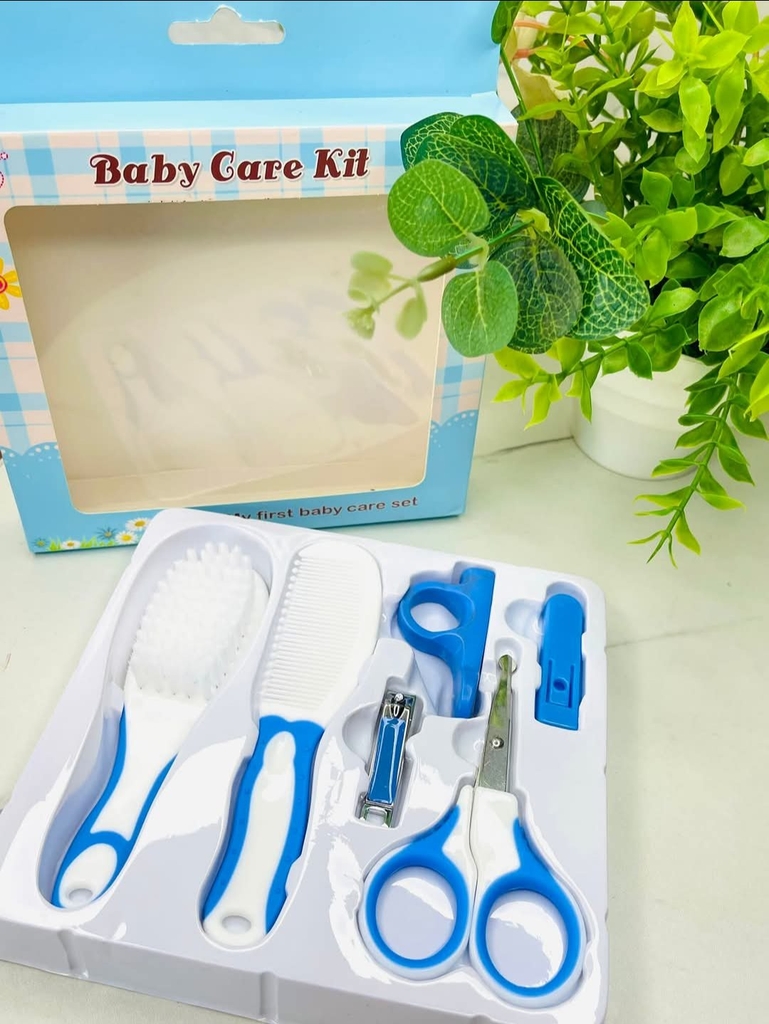 Bộ 6 món chăm sóc Tóc móng tay cho trẻ Kèm Lược Kéo (3)
