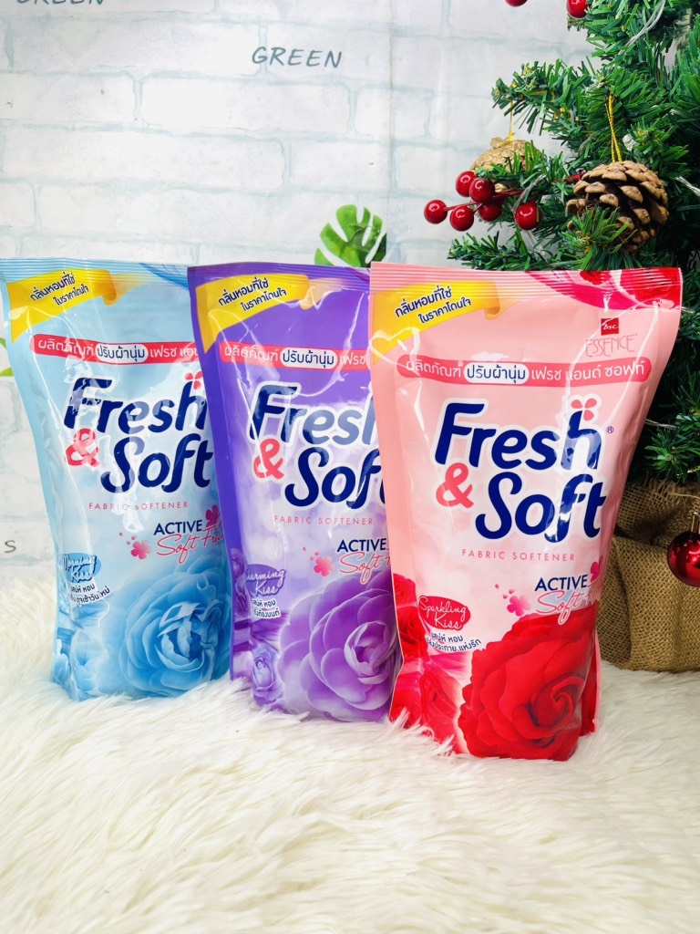 KM NƯỚC XẢ QUẦN ÁO FRESH SOFT THAILAND LOẠI 1 ( MUA 5 TẶNG 1) (2)