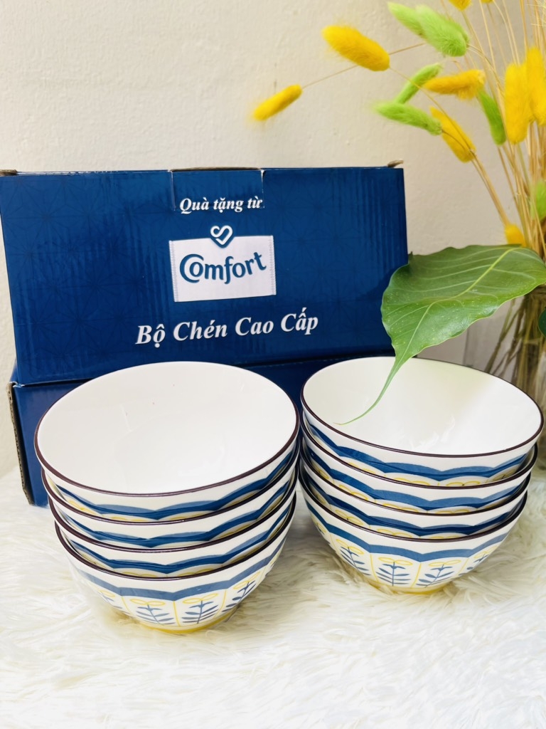 BỘ 6 CHÉN CAO CẤP COMFO QUÀ TẶNG