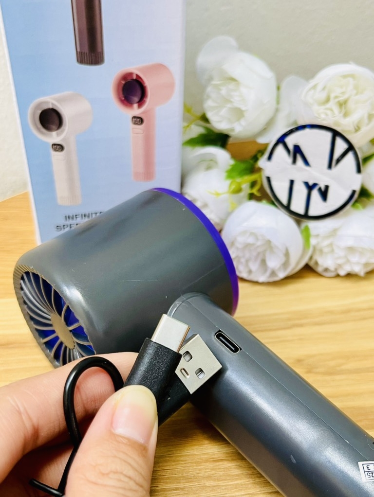 QUẠT TÍCH ĐIỆN CẦM TAY D007 CAO TỐC LOẠI 1 (10)