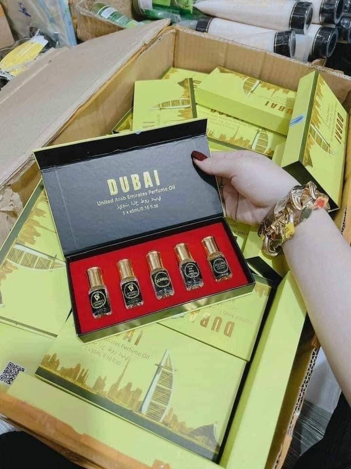 SET 5 CHAI NƯỚC HOA DUBAI NHIỀU MÙI (6) '