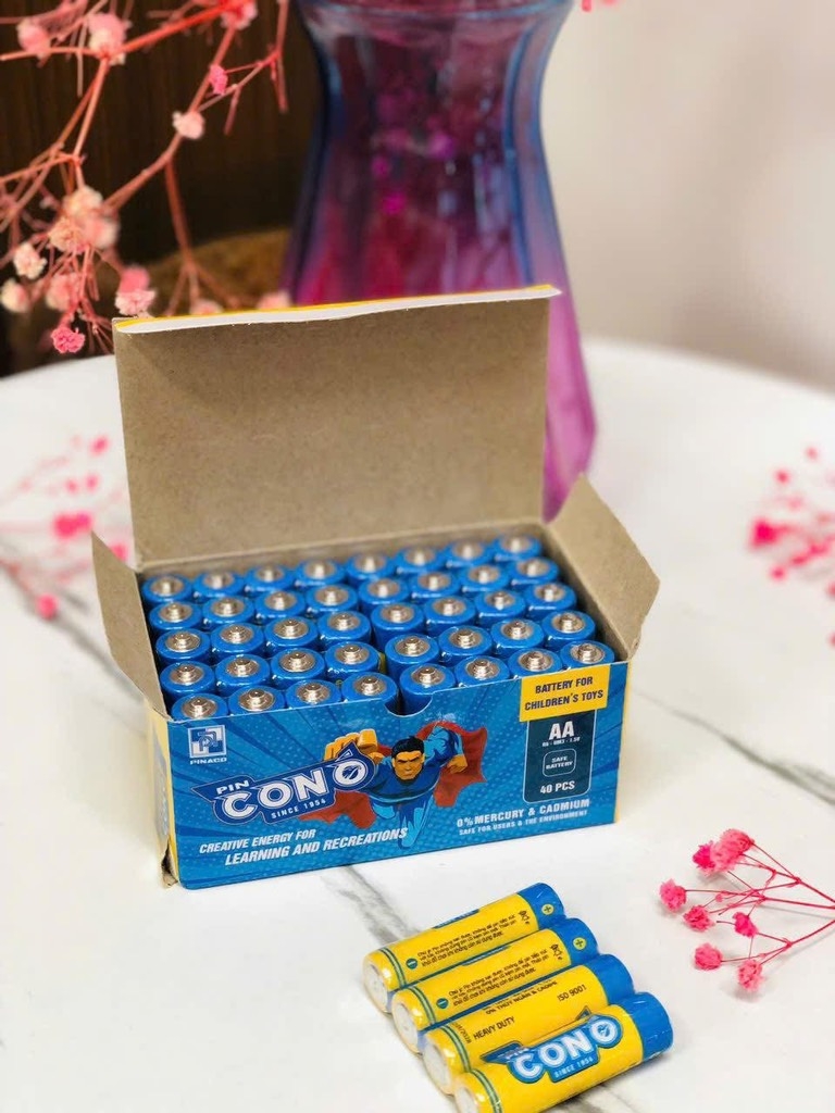 CẶP PIN TIỂU AA LỚN MẪU CON Ó (0.5)