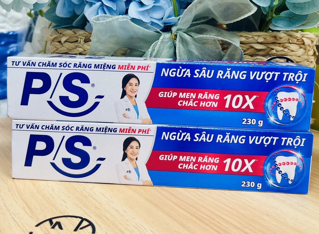 KEM ĐÁNH RĂNG P/S 230g NGỪA SÂU RĂNG 10x