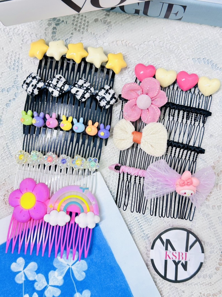 CÂY XƯỚC CÀI TÓC ĐÍNH CHARM CHO BÉ (1)