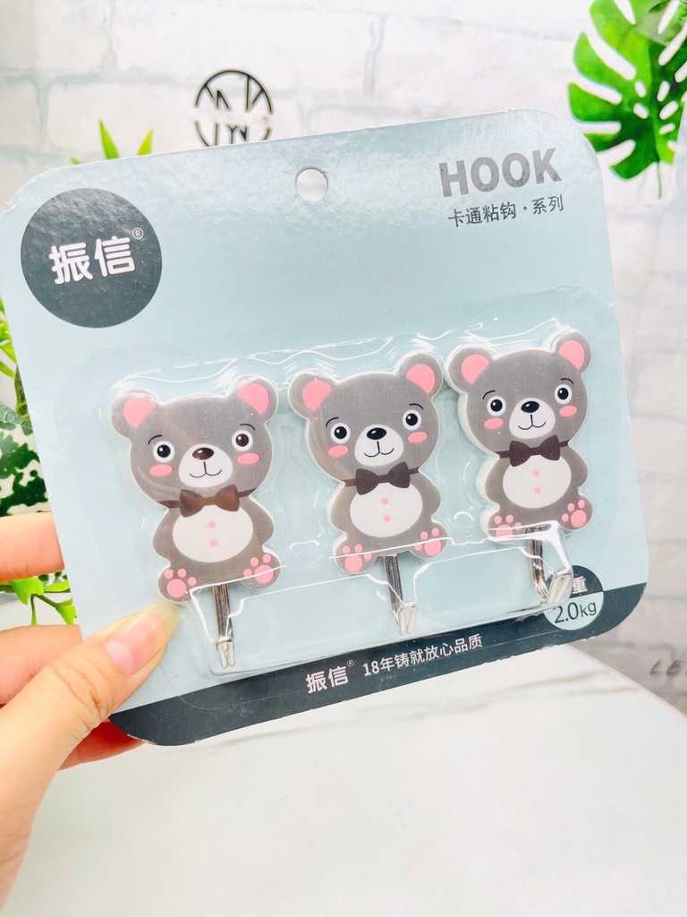 SET 3 MÓC DÁN TƯỜNG NHIỀU HÌNH HOOK NỘI ĐỊA (1)