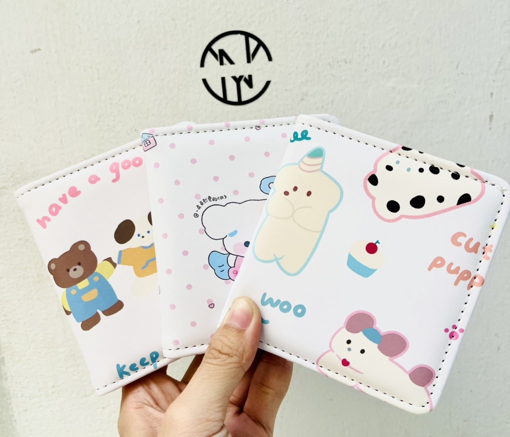 VÍ GẤP NHIỀU NGĂN, PUPPY CUTE NHIỀU MÀU (5)