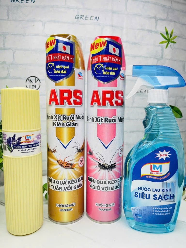 XỊT ARS RUỒI MUỖI KIẾN GIÁN MẪU GOLD 600ml CHÍNH HÃNG ( TẶNG KÈM XỊT PHÒNG HOẶC LAU KÍNH 19k) (4)