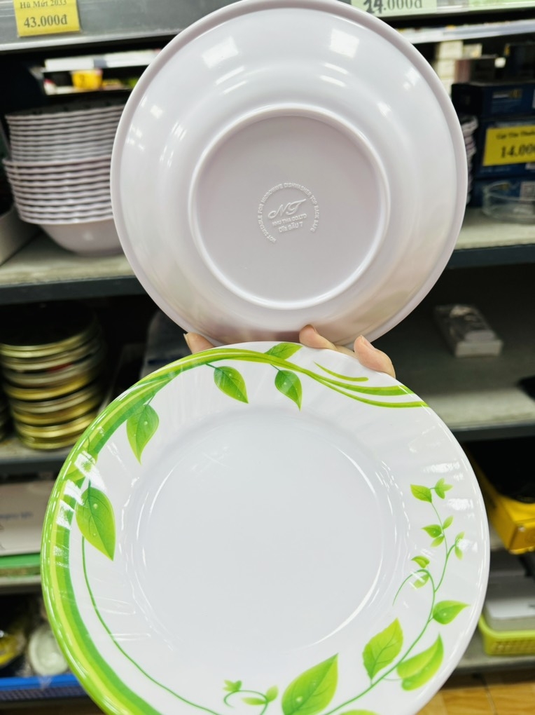 DĨA BÔNG MK SIZE VỪA (7 bèo), HÀNG DÀY ĐẸP (1)