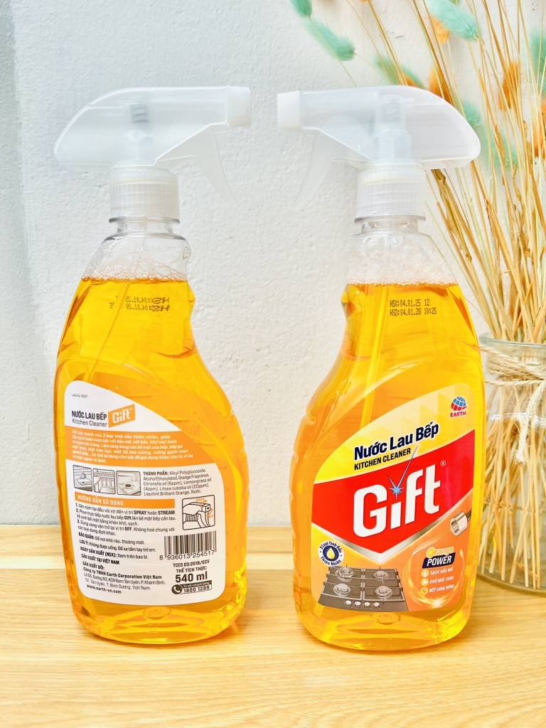 CHAI XỊT LAU BẾP GIFT 540ml CHÍNH HÃNG (2)