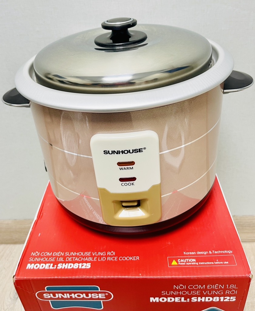 NỒI CƠM ĐIỆN SUNHOUSE 1.8L NÂP RỜI 8125 (30)