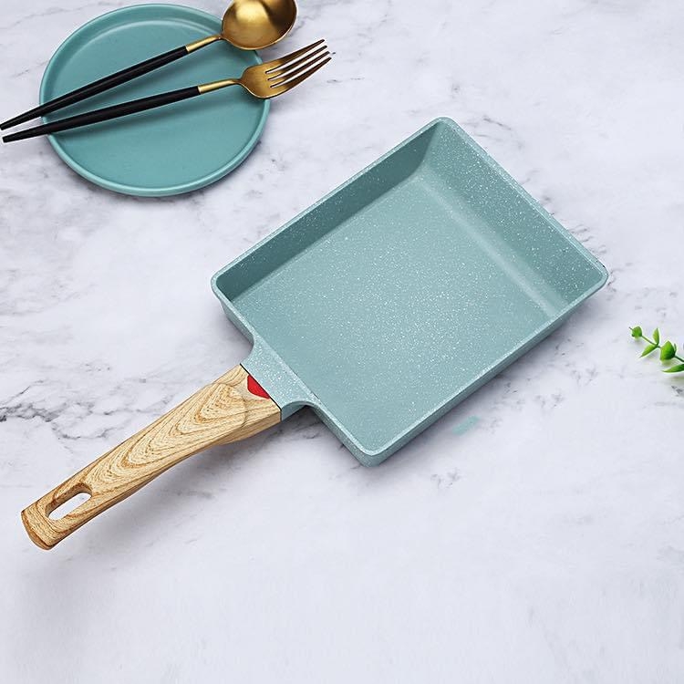 Chảo Vuông Chiên Trứng Cuộn Loại Đẹp Xịn