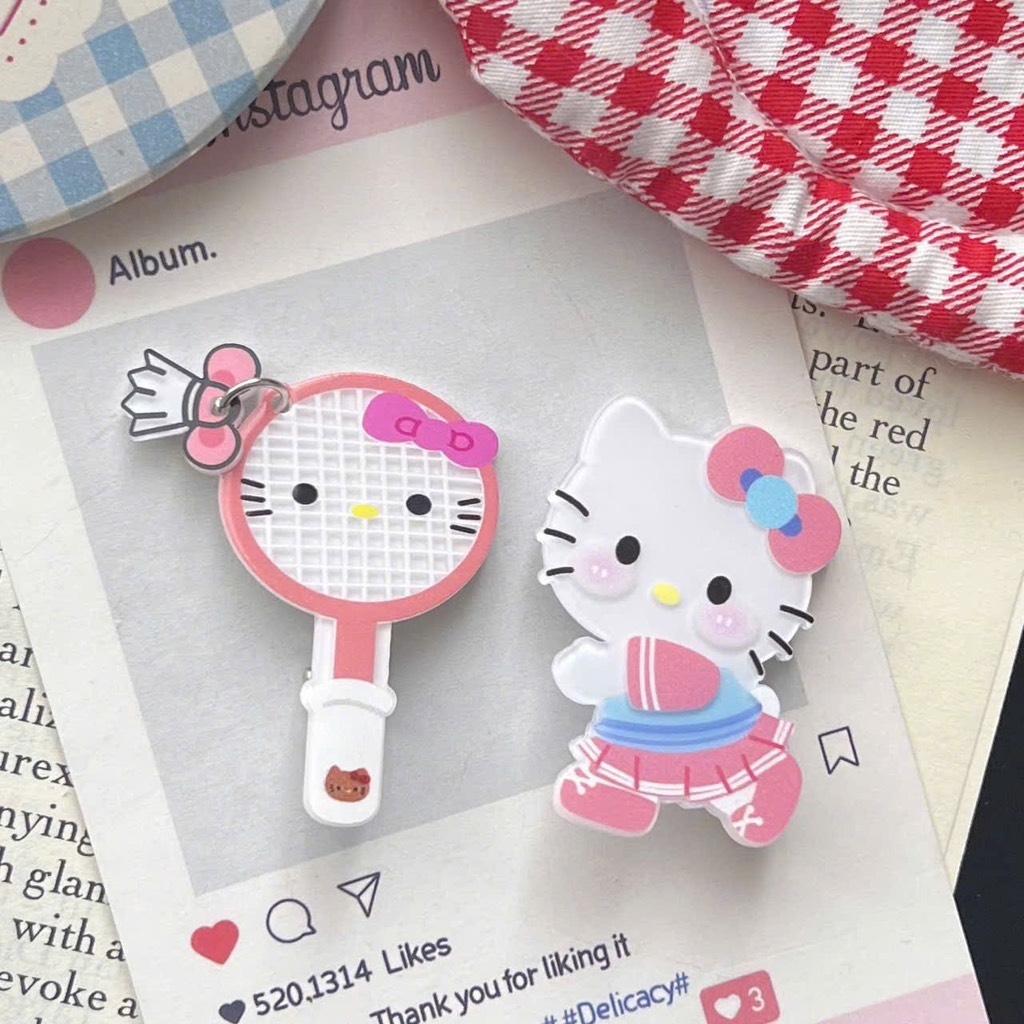 SET 2 KẸP TÓC KITTY THỂ THAO (2)