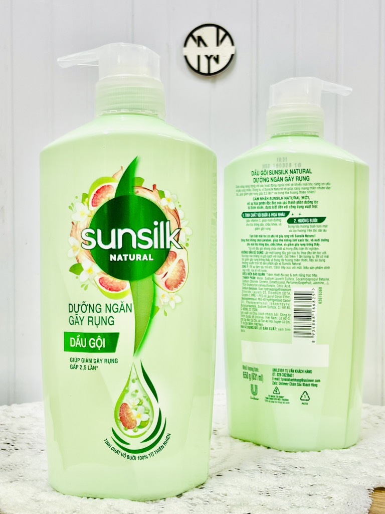 CHAI DẦU GỘI SUNSILK NGĂN RỤNG TÓC 650g CHÍNH HÃNG ( Ko áp dụng cho giảm 10%) (6)
