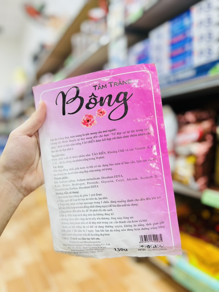 TẮM TRẮNG BÔNG