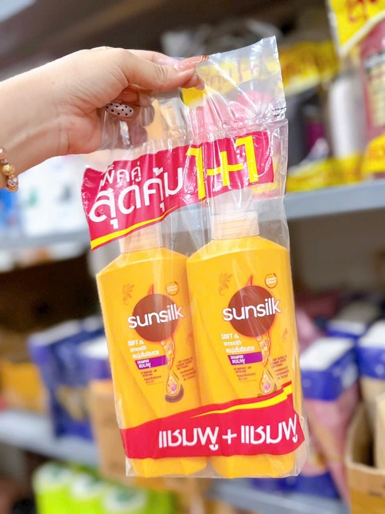 CẶP 2 CHAI DẦU GỘI SUNSILK THAILAND (15)