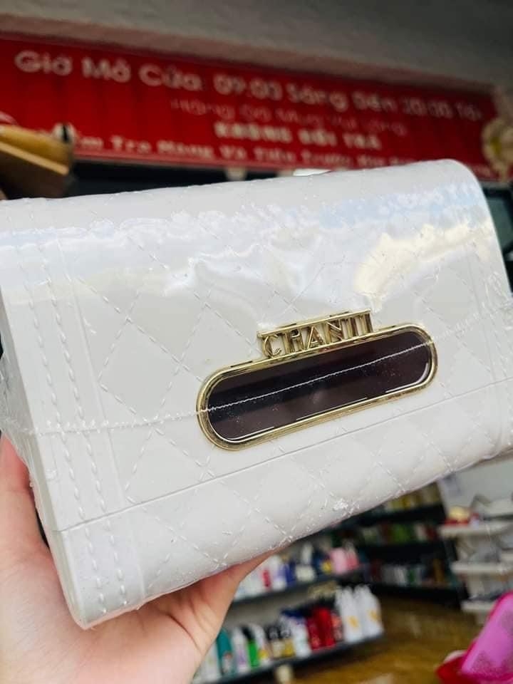 Hộp Đựng Khăn Giấy Có Quai Giả Túi Xách Sang Trọng.(8)