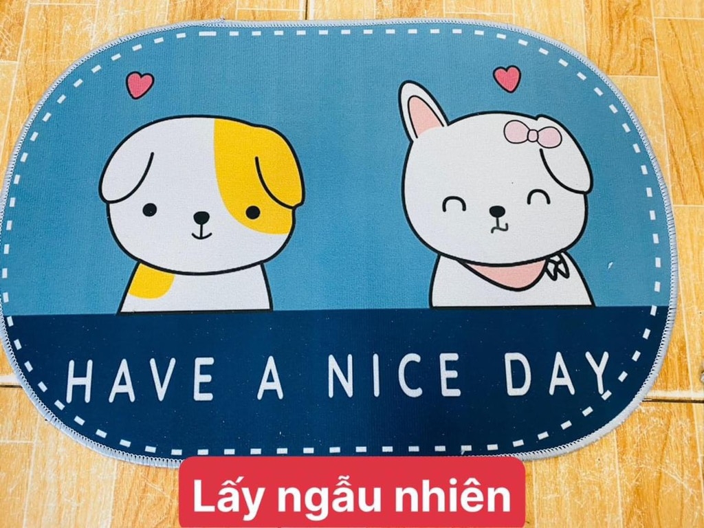 Thảm Lót Chân OVAL Bầu (1)