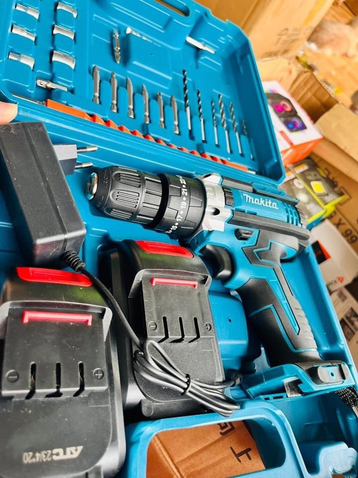 Bộ Khoan Điện Bắn Vít 36V Bản 2 Pin Makita Full Phụ Kiện (40)