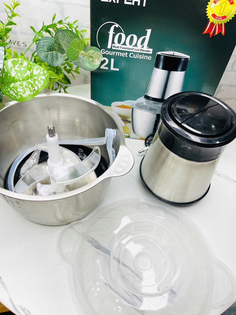 MÁY XAY THỊT INOX 2 LÍT KITCHEN (10)