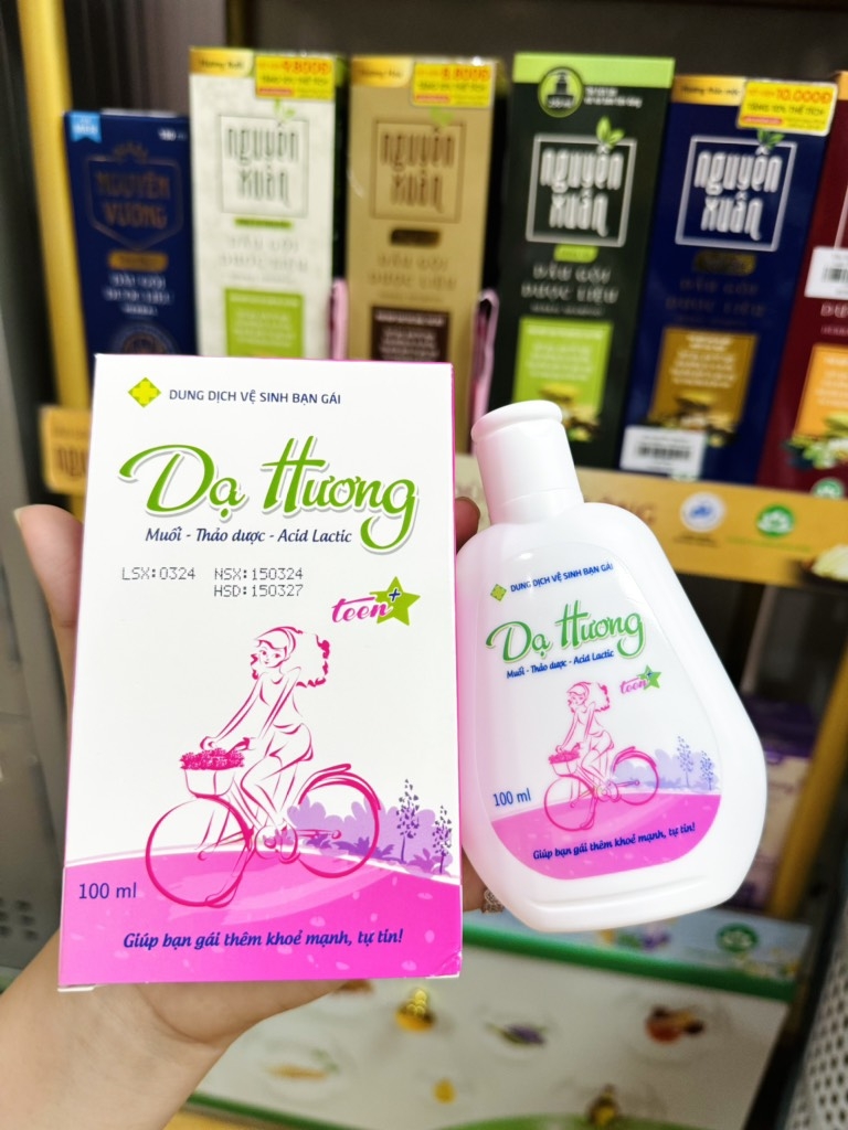 Dung Dịch Vệ Sinh Phụ Nữ Dạ Hương 100ml Chính Hãng (1) '