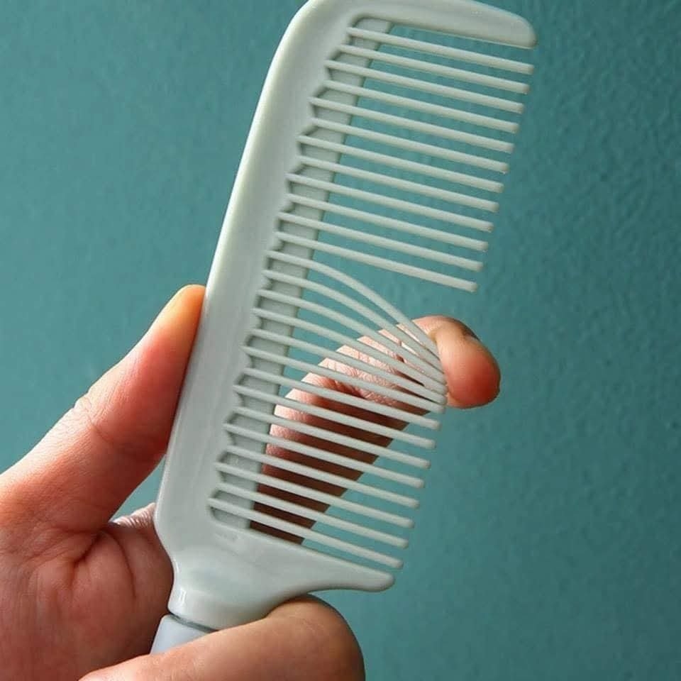 Lược Chải Tóc Tay Cầm Hình Gấu (1)