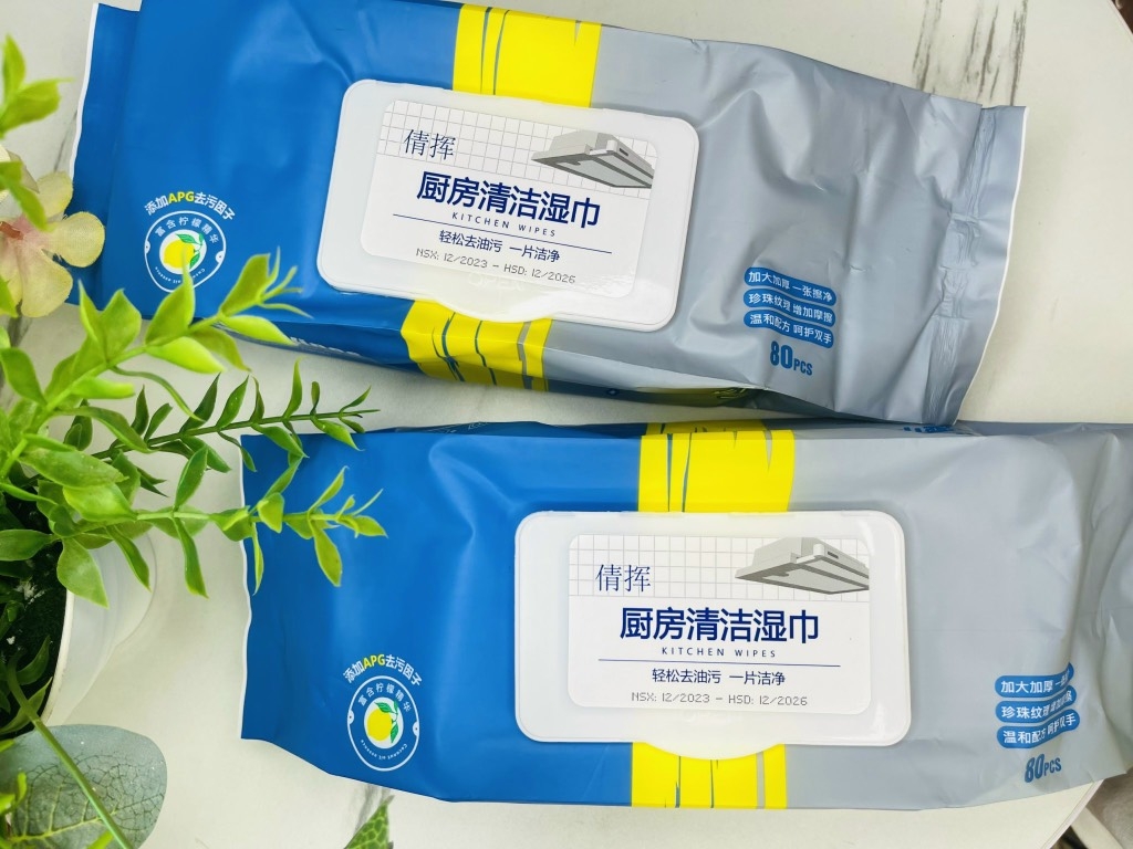 BỊCH KHĂN LAU BẾP ĐA NĂNG KITCHEN 80 TỜ LỚN (2)