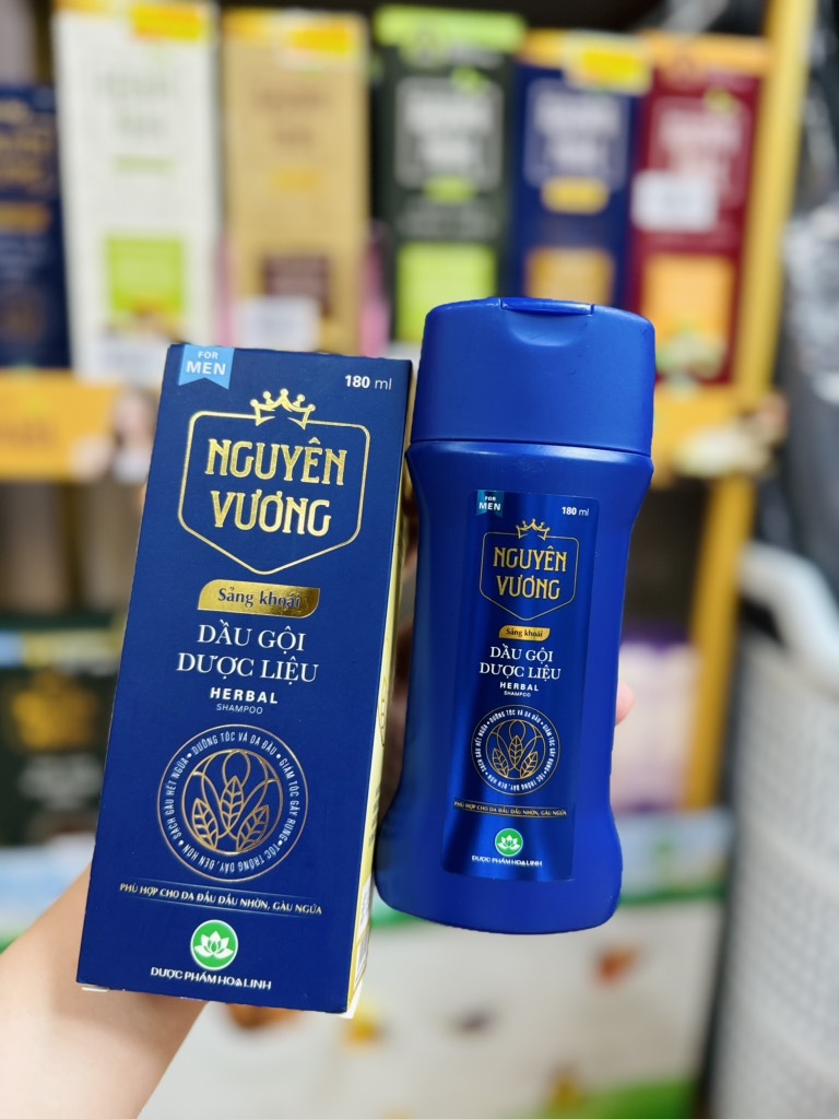 Dầu Gội Đầu Nguyên Vương 180ml Sạch Gầu Cho Nam (4)