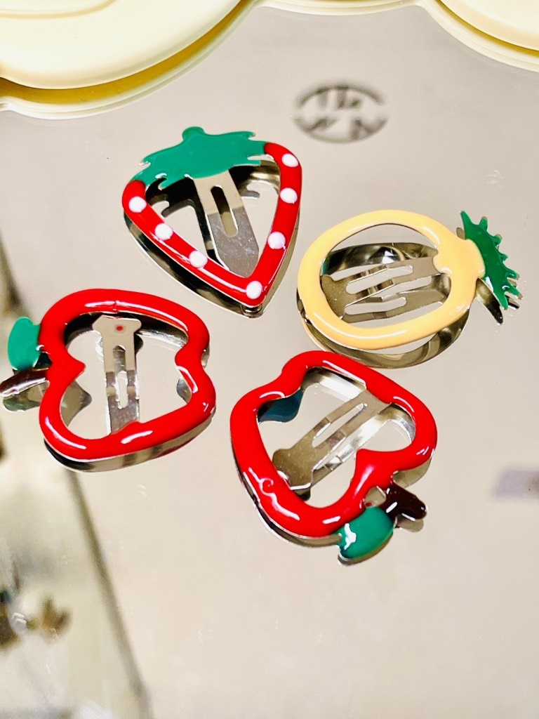 SET 4 KẸP HOA QUẢ TRÁI CÂY