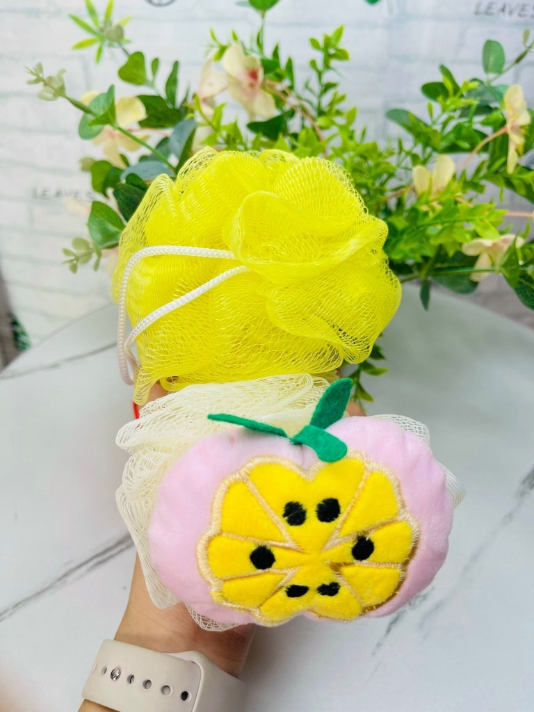 Bông Tắm Hình Trái Cây Kute (1)
