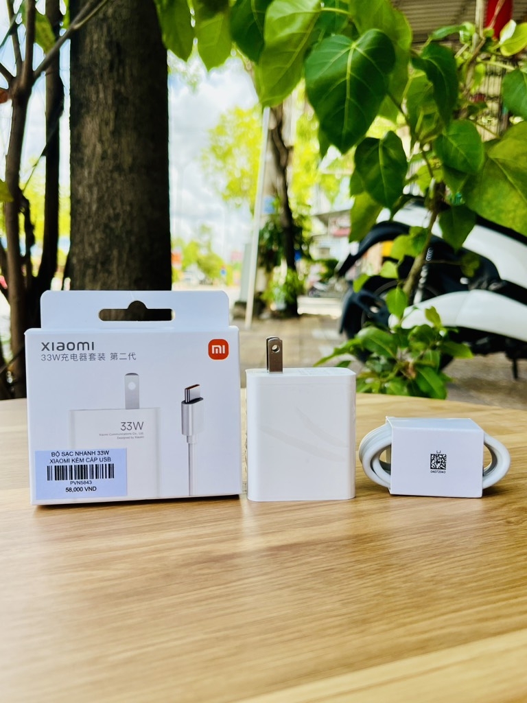 BỘ SẠC NHANH 33W XIAOMI KÈM CÁP USB RA TYPE-C (5)