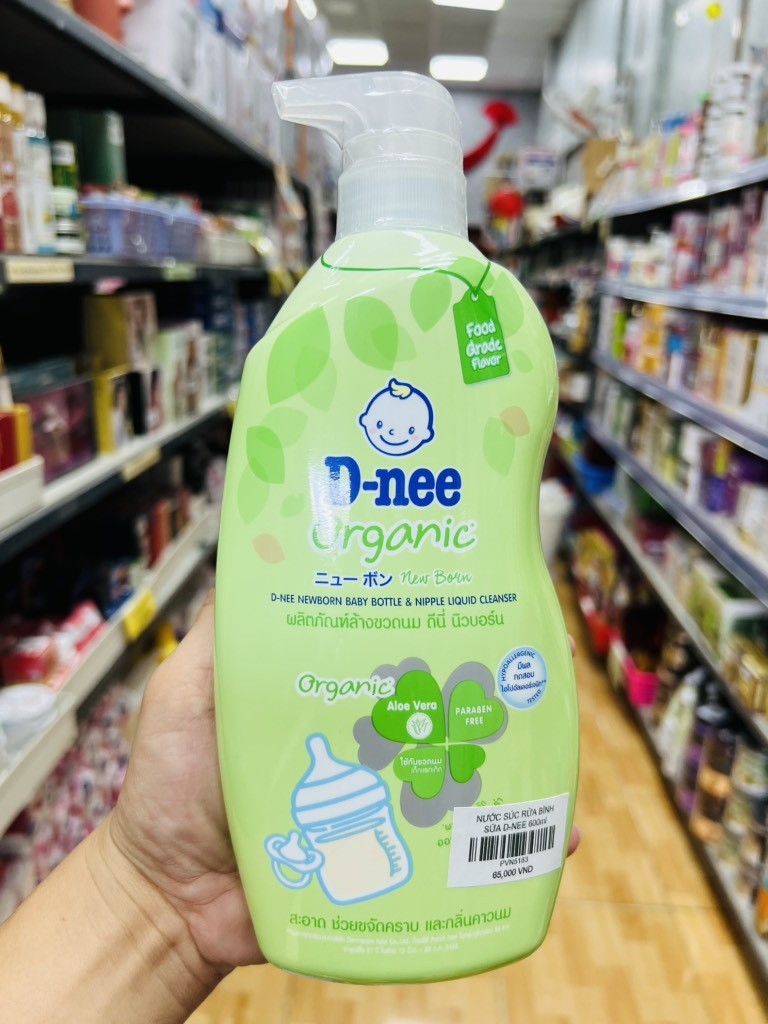 NƯỚC SÚC RỬA BÌNH SỮA D-NEE 600ml HÀNG CHUẨN NĐ THÁI (6)