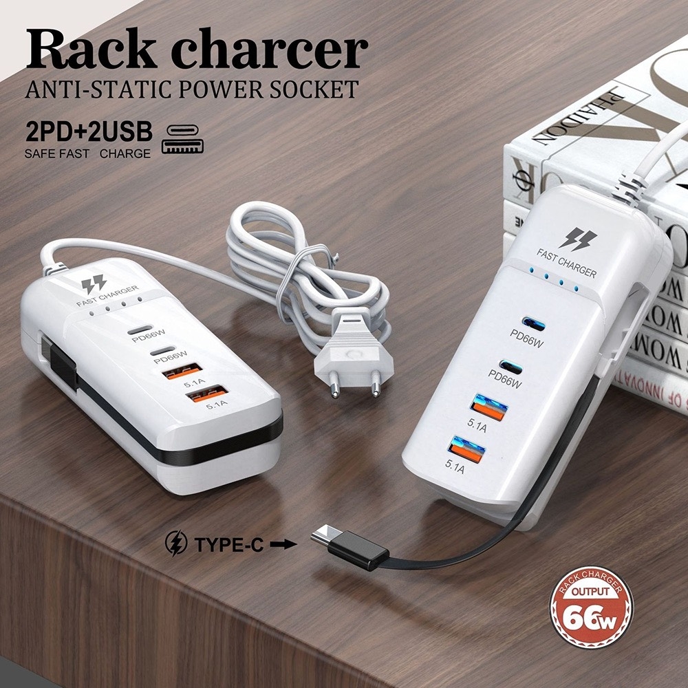Ổ SẠC THÔNG MINH 4 CỔNG ĐA NĂNG 66W (5)