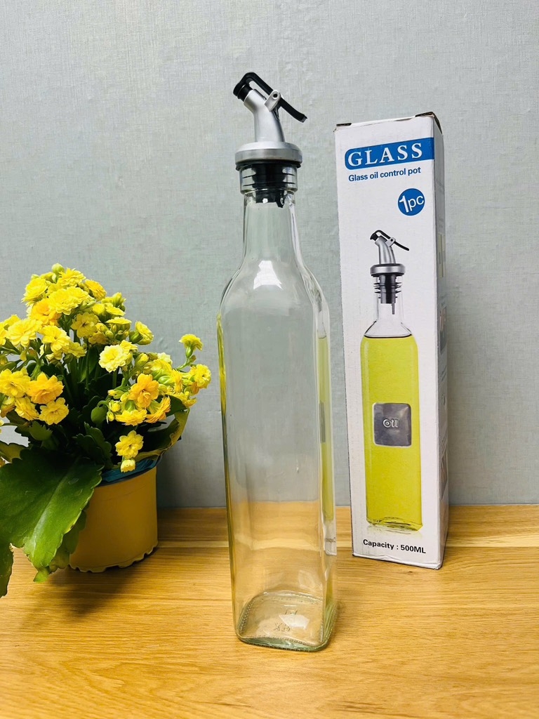 CHAI ĐỰNG DẦU ĂN NƯỚC MẮM CÓ VÒI TIỆN LỢI SANG TRỌNG (1)
