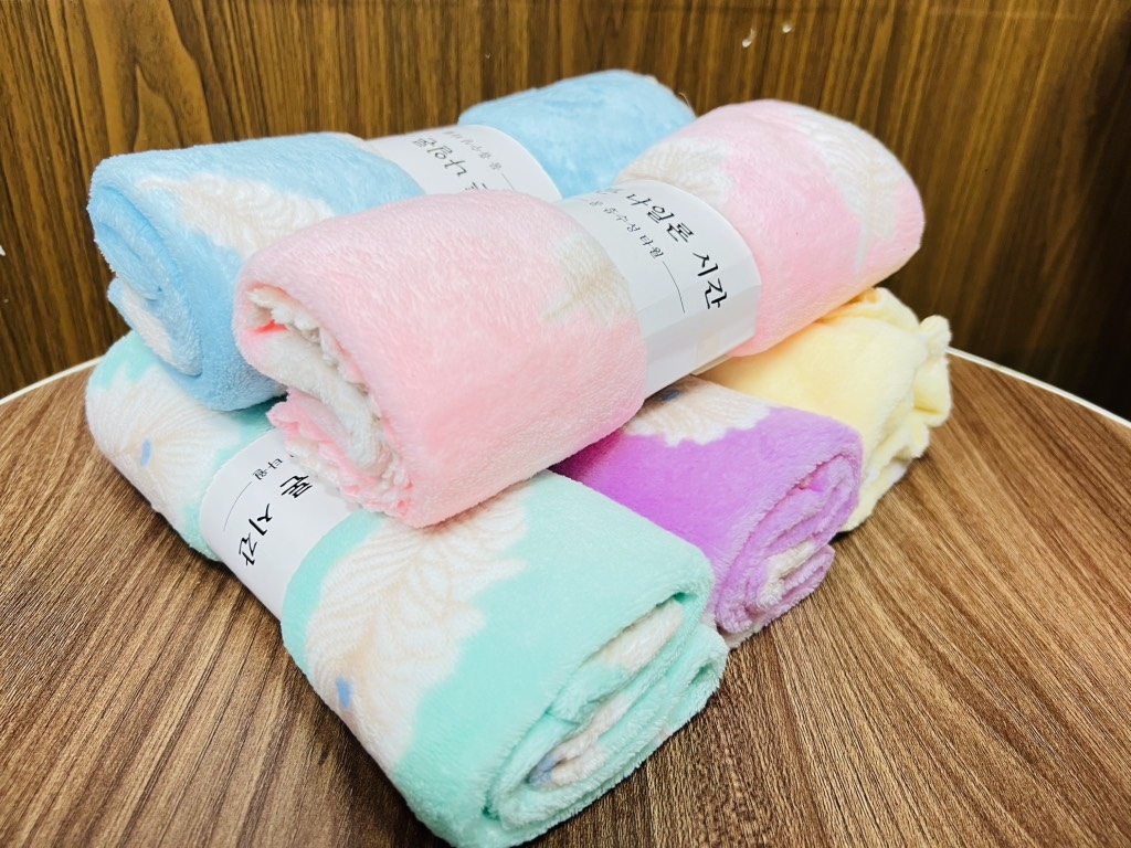 KHĂN TẮM SỌC NHIỀU MÀU, KHĂN LAU ĐA NĂNG (5)