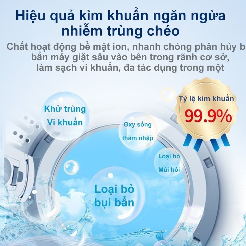 Dung Dịch Vàng Vệ Sinh Lồng Máy Giặt 500ml