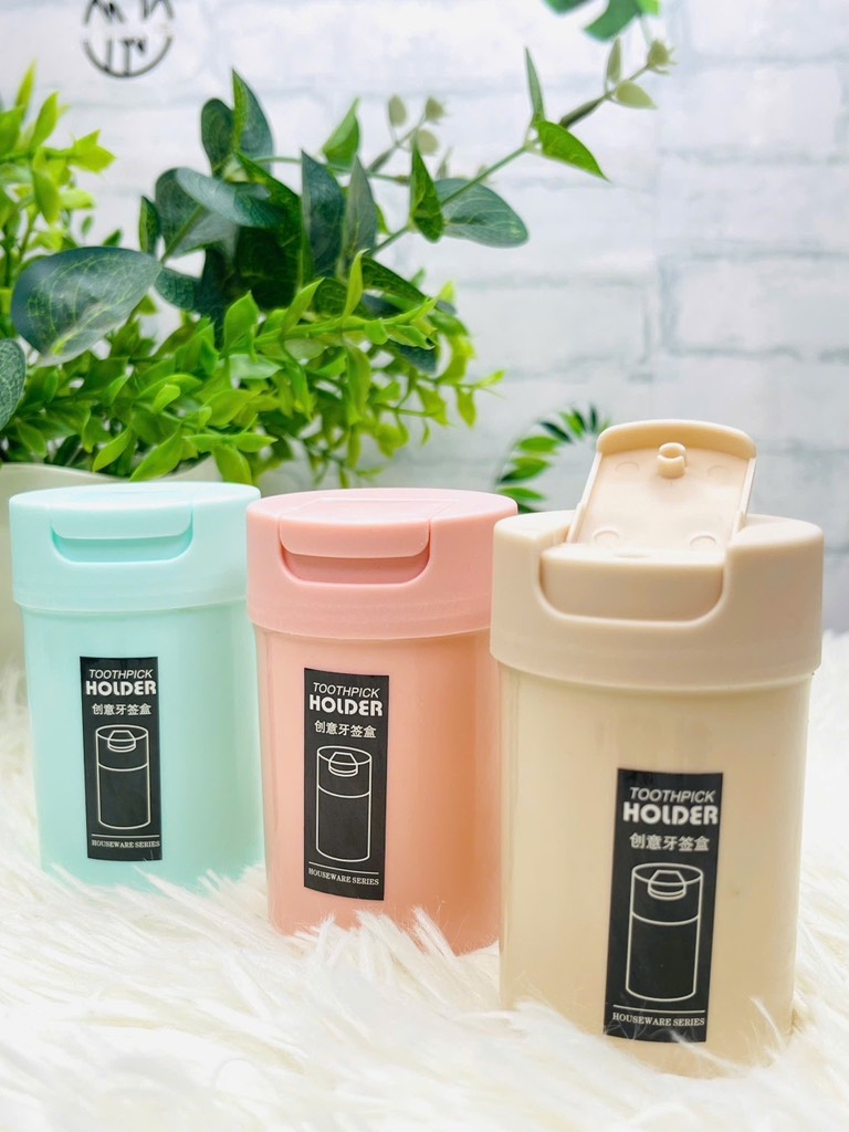 Hộp nhựa đựng tăm HolDer (1)
