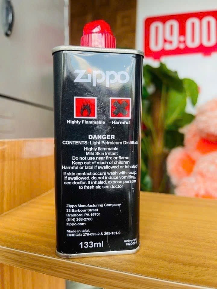 Bình Xăng Cho Quẹt Zippo (2)