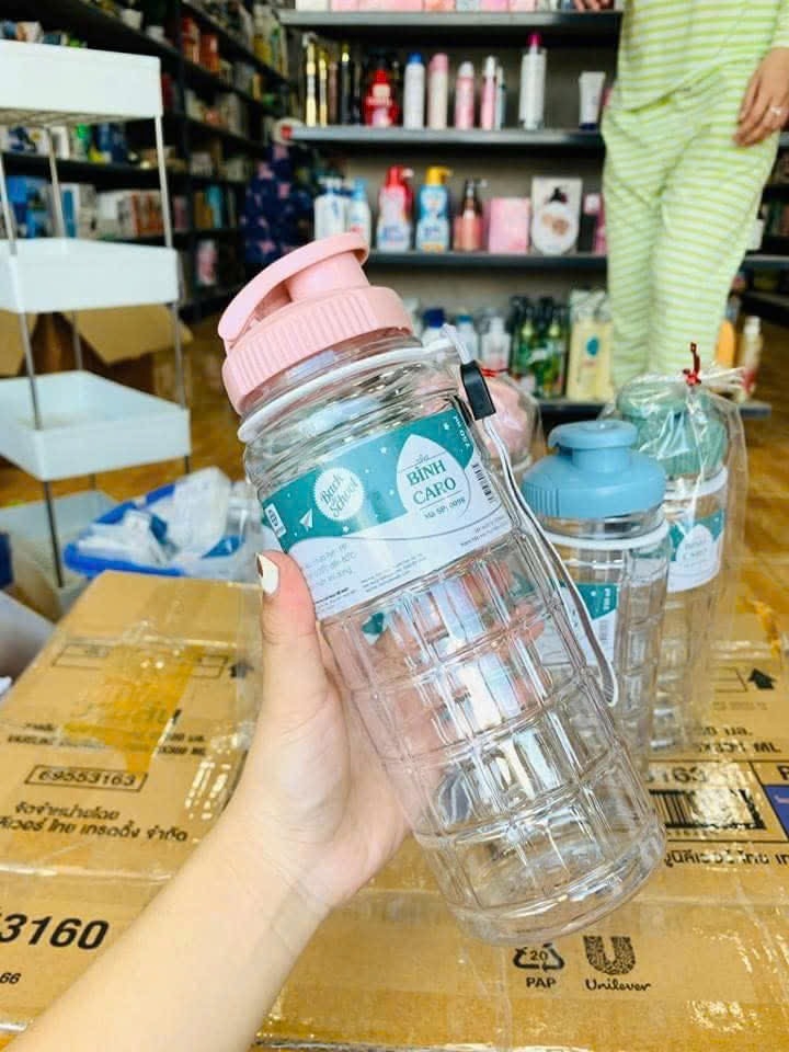Bình Đựng Nước Caro Việt Nhật 750ml (2) '