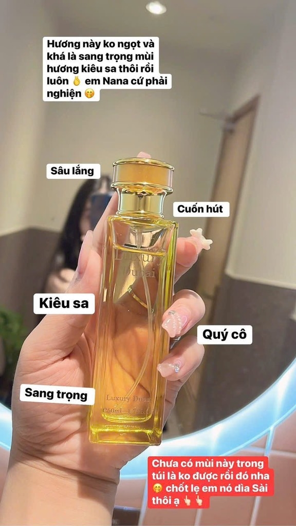 NƯỚC HOA DUBAI LUXURY, LẺ TT TRÊN 200K (15) '