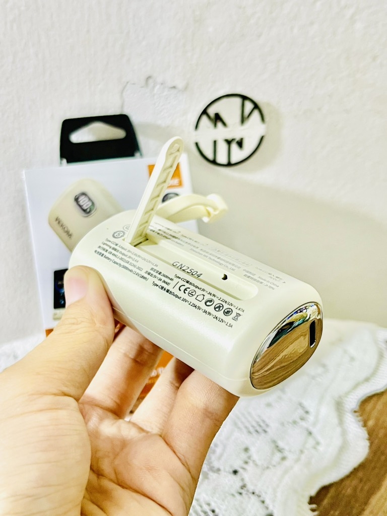 PIN SẠC DỰ PHÒNG NHANH 22.5W SIÊU NHỎ GỌN 5.000mah CHÍNH HÃNG WEKOME  (14)