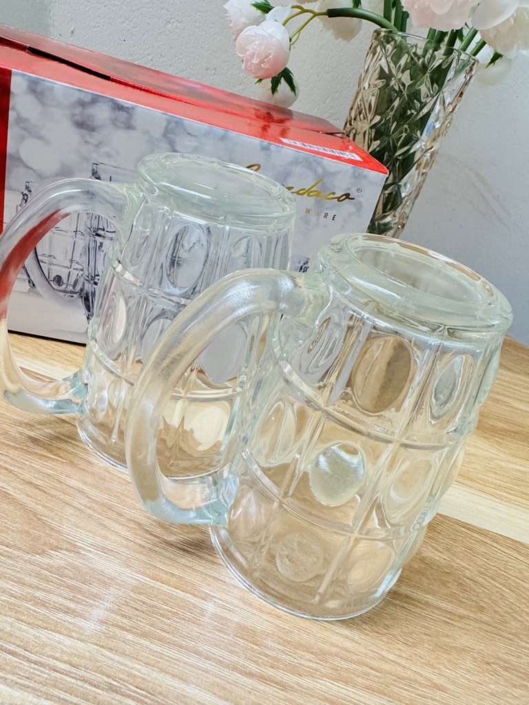 Ly Thuỷ Tinh Uống Bia Truyền Thống Cao Cấp (1)