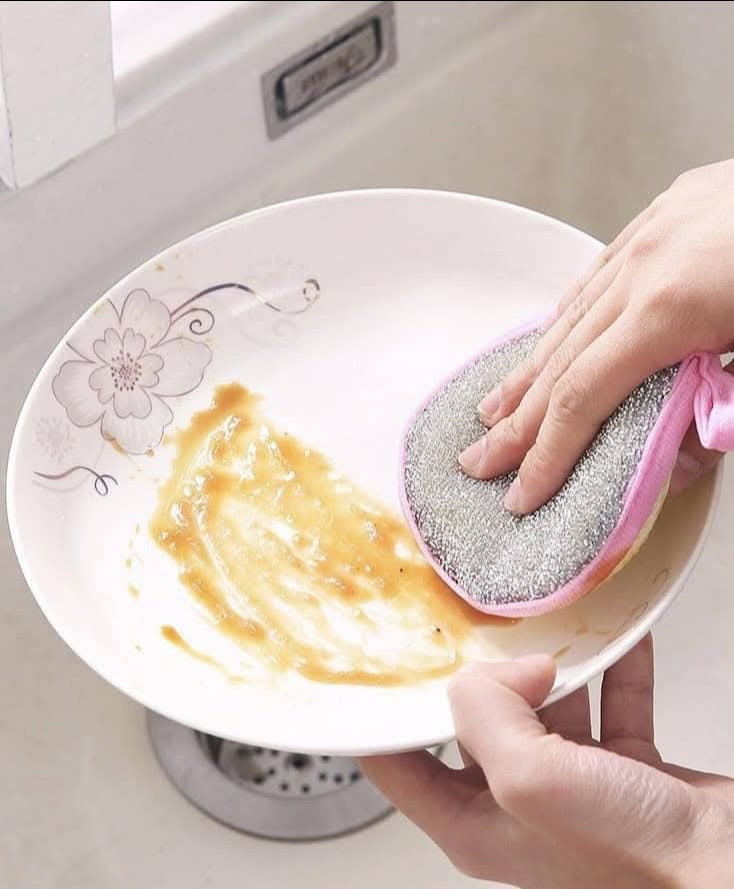 BÔNG CƯỚC RỬA CHÉN 2 MẶT XỊN (0.5)